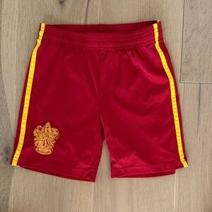 Universal Wizarding World Harry Potter Red and Yellow Gryffindor Shorts